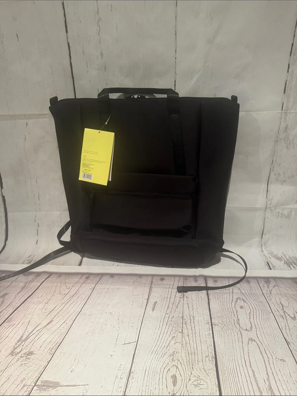 NWT All In Motion Faux Neoprene Tote Backpack